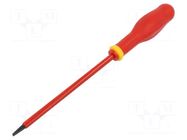 Screwdriver; insulated; slot; 5,5x1,0mm; Blade length: 150mm FACOM