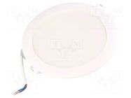 Lamp: LED downlight; 230VAC; 16W; 110°; 3000K,4000K,6500K; IP20 TOSHIBA LED LIGHTING