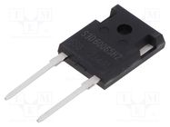 Diode: Schottky rectifying; SiC; THT; 650V; 60A; TO247AC; Ufmax: 2V SMC DIODE SOLUTIONS