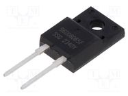 Diode: Schottky rectifying; SiC; THT; 650V; 6A; ITO220AC; Ir: 3uA SMC DIODE SOLUTIONS