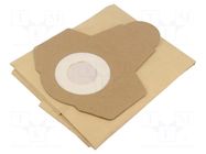 Cleanroom acces: vacuum cleaner dustbags; ESD; 5pcs; 35l STATICTEC