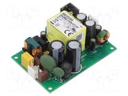 Power supply: switching; open; 60W; 80÷305VAC; 24VDC; 2500mA; 90% RECOM