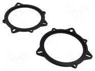 Speaker frame; 100mm; BMW; BMW 3 (E90/E91) 2005->2012; 2pcs. 4CARMEDIA