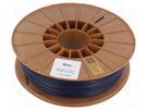 Filament: ASA; 1.75mm; blue; 220÷250°C; 700g; Table temp: 90÷110°C ROSA 3D