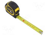 Measuring tape; L: 5m; Width: 19mm; Class: II STANLEY