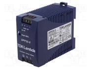 Power supply: switching; for DIN rail; 25W; 5VDC; 5A; 85÷264VAC TDK-LAMBDA