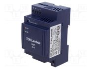 Power supply: switching; for DIN rail; 15W; 5VDC; 3A; 90÷264VAC TDK-LAMBDA