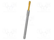 Test needle; Operational spring compression: 4mm; 20A; Ø: 1.3mm INGUN