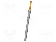 Test needle; Operational spring compression: 4mm; 20A; Ø: 1.3mm INGUN