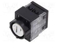 Contact block; 61; -25÷55°C; Leads: connectors; Contacts: NO; 5A 