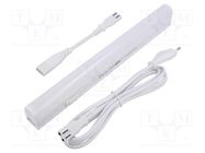 LED lamp; for indoor use; IP20; white; 277x22.8x36mm 