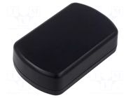 Enclosure: multipurpose; X: 57mm; Y: 92mm; Z: 25mm; ZM; ABS; black KRADEX