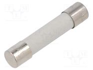 Fuse: fuse; ultra rapid; 1.6A; 500VAC; ceramic,cylindrical; A12FA SCHURTER