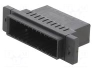 Connector: wire-board; socket,plug; male; PIN: 20; Dynamic D-3100D TE Connectivity