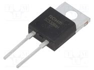 Diode: Schottky rectifying; SiC; THT; 650V; 8A; TO220AC; Ir: 160uA ROHM SEMICONDUCTOR