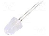 LED; red; 10mm; 8°; Front: convex; 2.1÷2.6VDC; No.of term: 2; 78mW OPTOSUPPLY