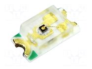 LED; orange; SMD; 0603; 80÷250mcd; 1.6÷2.5VDC; 1.6x0.8x0.6mm; 140° QT-Brightek Corporation