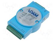 Industrial module: analog input; -10÷70°C; ADAM-6000; 10÷30VDC ADVANTECH