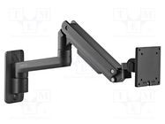 Monitor holder; 20g; 17÷49"; Arm len: 424mm; for one monitor LOGILINK