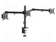 Holder; 7kg; 17÷27"; Arm len: 658mm; Standard: 75x75mm,100x100mm LOGILINK