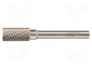 Rotary burr; Ø: 3mm; L: 38mm; metal; Working part len: 14mm; rod 3mm ALPEN-MAYKESTAG