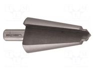 Taper reamer; high speed steel stal szybkotnąca HSS; 24÷40mm ALPEN-MAYKESTAG