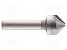 Countersink; cemented carbide; Mounting: rod 10mm; 19.5mm ALPEN-MAYKESTAG