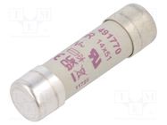 Fuse: fuse; aR; 50A; 690VAC; 700VDC; 14x51mm DF ELECTRIC