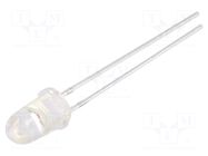 LED; red; 5mm; 15°; Front: convex; 2.1÷2.6VDC; No.of term: 2; 273mW OPTOSUPPLY