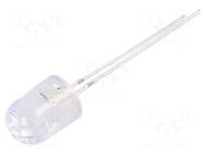 CRLED; red; 8mm; 7000mcd; 30°; Front: convex; 20VDC; No.of term: 2 OPTOSUPPLY