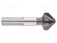 Countersink; high speed steel cobalt HSS-Co; Mounting: rod 10mm ALPEN-MAYKESTAG