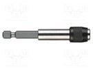 Holders for screwdriver bits; Socket: 1/4"; Overall len: 79mm ALPEN-MAYKESTAG