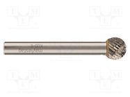 Rotary burr; Ø: 12mm; L: 150mm; metal; Working part len: 10mm ALPEN-MAYKESTAG