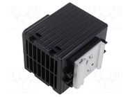 Blower; heating; 400W; 230VAC; IP20; for DIN rail mounting Alfa Electric