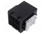 Blower; heating; 400W; 230VAC; IP20; for DIN rail mounting Alfa Electric