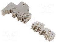 Crimping jaws; non-insulated solder sleeves; 0.25÷16mm2 BEX