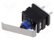 Microswitch SNAP ACTION; 0.01A/13.5VDC; SPST-NO; OFF-(ON); Pos: 2 OMRON Electronic Components