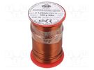 Coil wire; double coated enamelled; 1.2mm; 0.5kg; -65÷200°C INDEL