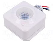 Sensor: movement; infrared; Connection: screw terminals; 16A; P: 1W F&F