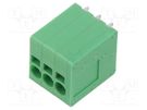 PCB terminal block; straight; 3.5mm; ways: 3; on PCBs; 24AWG÷16AWG ADAM TECH
