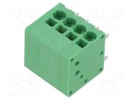 Connector: PCB terminal block; terminal; 10A; 300V; angled 90° ADAM TECH