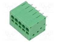 PCB terminal block; straight; 3.5mm; ways: 5; on PCBs; 24AWG÷16AWG ADAM TECH