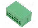 PCB terminal block; straight; 3.5mm; ways: 6; on PCBs; 24AWG÷16AWG ADAM TECH
