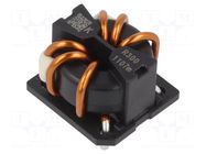 Inductor: wire; THT; 1.37mH; 15A; 5.14mΩ; 1kVAC; 22.9x37.7x41.5mm KEMET