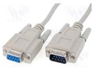 Cable; D-Sub 9pin socket,D-Sub 9pin plug; Len: 5m; Øcable: 5mm BQ CABLE