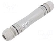 Extender PoE; SFP x2; 10/100Mbps; PoE (PoE); 100m DIGITUS