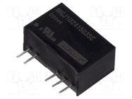 Converter: DC/DC; 1W; Uin: 24V; Uout: 15VDC; Uout2: -3VDC; SIP; THT Murata Power Solutions