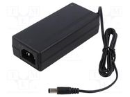 Power supply: switched-mode; 48VDC; 1.25A; Out: 5,5/2,1; 60W; POSC POS