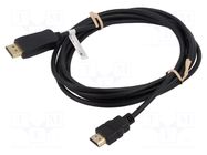 Cable; DisplayPort plug,HDMI plug; DisplayPort 1.2,HDMI 1.4 GOOBAY