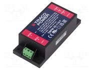 Power supply: switching; for building in; 25W; 15VDC; 1666mA; TMPW TRACO POWER